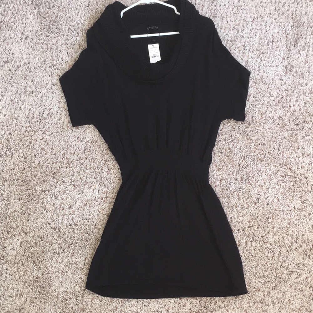 Nwt express black sweater dress